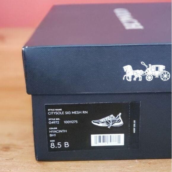 Coach Citysole Signature Mesh Running Sneakers Walking Outdoor Size 8.5B Pink - Picture 5 of 16